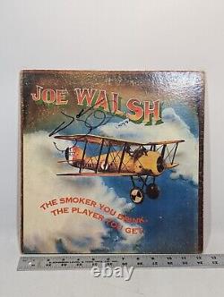 Joe Walsh Signed Autographed Record Album Cover Smoker You Drink no COA/record
