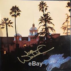 Joe Walsh Signed Hotel California Eagles Album Autographed LP Record