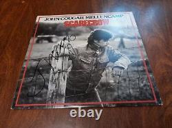 John Cougar Mellencamp autographed Scarecrow Album