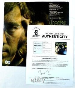 John Densmore Robby Krieger Dual Autographed Record Album The Doors BAS AC98407
