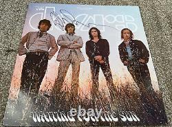 John Densmore Signed Vinyl Album Waiting For The Sun