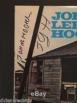 John Lee Hooker Signed Autograph Album LP PSA LOA Vinyl Record House Of Blues