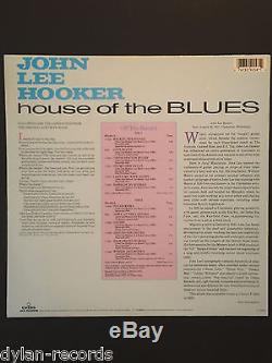 John Lee Hooker Signed Autograph Album LP PSA LOA Vinyl Record House Of Blues