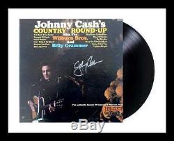 Johnny Cash Ring of Fire Signed Authentic Autographed Album RARE COA