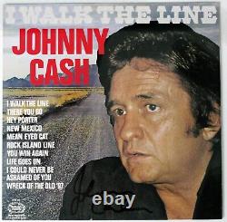 Johnny Cash Signed 33 Album