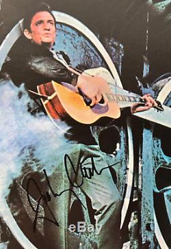 Johnny Cash Signed Autographed King of Country Record Album PSA/DNA COA #AB03433