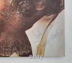 Johnny Mathis Signed Record Psa/dna Loa Psa Letter Autographed Album Music Lp