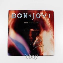 Jon Bon Jovi 7800 Fahrenheit Record Album LP Signed Autographed JSA COA
