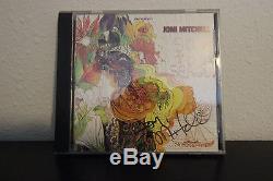 Joni Mitchell very rare signed Song to a Seagull CD, her 1st album