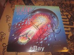 Journey Autographed Record Album 5 Signatures Hologram