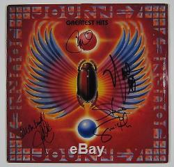 Journey Greatest Hits Signed Autograph Record Album JSA Vinyl