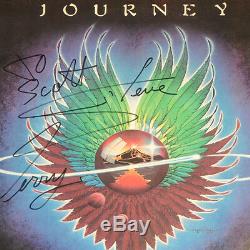 Journey Signed Album Steve Perry Autographed Record Evolution (Schon Cain Smith)