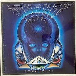 Journey Signed Album Steve Perry Autographed Vinyl Record Framed PSA Cert Proof