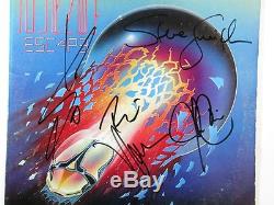 Journey Whole Band signed Steve Perry +4 autographed ESCAPE album PSA DNA RARE