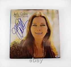 Judy Collins Recollections Autographed Record Album LP PSA/DNA COA