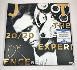 Justin Timberlake Signed Autographed The 20/20 Experience Vinyl Album Beckett