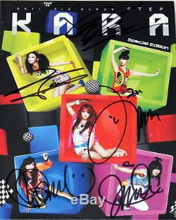KARA Autographed Korea 3rd Album STEP special limited edition