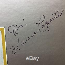 Karen Carpenter Autographs Close To You Record Album Signed In Person