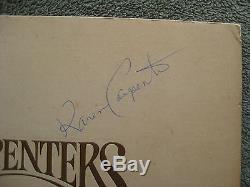 KAREN CARPENTER Rare AUTOGRAPHED CARPENTERS ALBUM 1971 LP SIGNED By KAREN