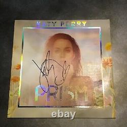 KATY PERRY POP STAR Autographed record album VINYL