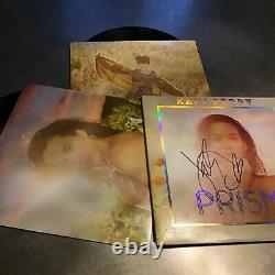 KATY PERRY POP STAR Autographed record album VINYL