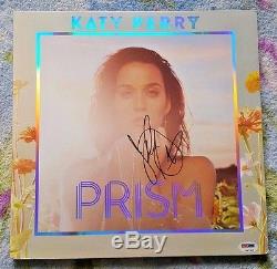 Katy Perry Prism Signed Lp Vinyl Album Psa/dna