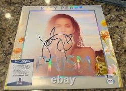 KATY PERRY SIGNED AUTOGRAPHED PRISM VINYL ALBUM RECORD LP PSA/DNA Beckett