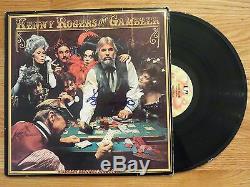 KENNY ROGERS signed THE GAMBLER 1978 Record / Album COA