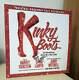 KINKY BOOTS LIMITED RED VINYL LP ALBUM SIGNED BY CYNDI LAUPER Broadway Musical