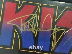 KISS ALIVE ll Record Album Autographed Signed by Ace Peter Paul Gene Aucoin