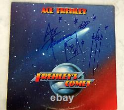 KISS Ace Frehley Autographed record Album Frehleys Comet