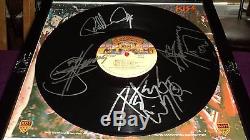 KISS Alive 2 LP Album Records Signed By All 4 Original Mmbrs ace gene paul peter