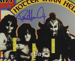 KISS JSA Paul Stanley Autograph Signed Record Album Hotter Than Hell