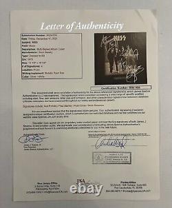 KISS JSA Paul Stanley Gene Fully Signed Autograph Record Album Dressed To Kill