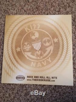 KISS KRUISE V LIMITED EDITION SIGNED ALBUM ALIVE MINT! Record vinyl Five Simmons