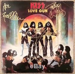 KISS Love Gun signed autographed LP album
