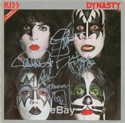 KISS Signed Album, Gene Simmons, Ace Frehley, Peter Criss & Paul Stanley. Psa