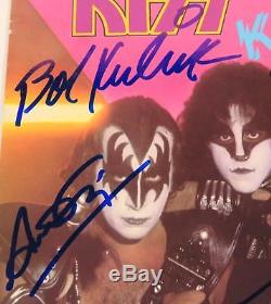 KISS Signed Autograph Killers Album Vinyl Record LP by 5