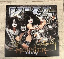 KISS signed Monster Album