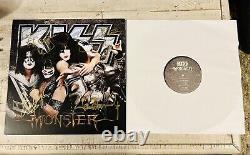 KISS signed Monster Album