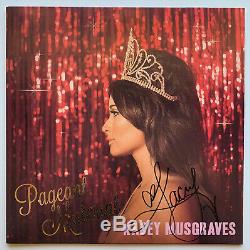 Kacey Musgraves Autographed Signed Vinyl Record Album. Beckett BAS COA