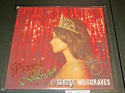 Kacey Musgraves Autographed Signed Vinyl Record Album Pageant Material JSA COA