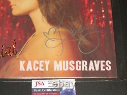 Kacey Musgraves Autographed Signed Vinyl Record Album Pageant Material JSA COA