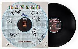 Kansas Classic Progressive Rock Band Authentic Autographed Record Album