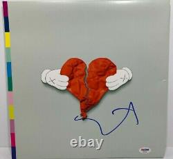 Kanye West Signed Autographed 808s & Heartbreak Vinyl Album Lp Record Ye Psa/dna
