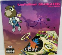Kanye West Signed Autographed Graduation Vinyl Album Lp Record Psa/dna