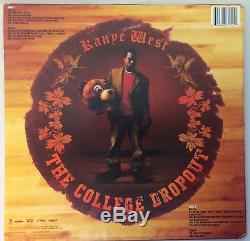 Kanye West Signed Autographed Record Album Cover PSA/DNA COA College Dropout