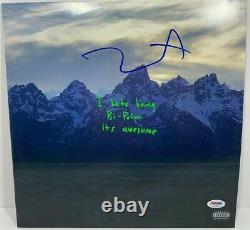 Kanye West Signed Autographed Ye Vinyl Album Lp Record Yeezus Psa/dna