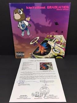 Kanye West Signed Graduation Vinyl Album Record The Life Of Pablo Yeezy Auto Jsa