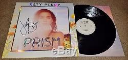Katy Perry Signed Vinyl Record Lp Album +coa Prism Witness Teenage Dream